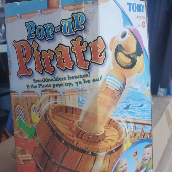 Pop up pirate game tons of fun if the Pirate pops up ye be out - Picture 1 of 1
